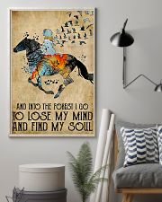 Horse Girl Into The Forest I Go To Find My Soul 11x17 Poster lifestyle-poster-1