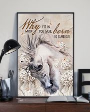 Horse Girl - Why fit in when you were born 11x17 Poster lifestyle-poster-2