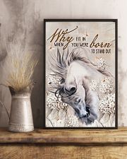 Horse Girl - Why fit in when you were born 11x17 Poster lifestyle-poster-3