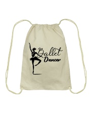 Ballet Dancer Drawstring Bag tile