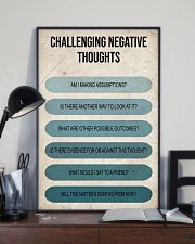 Social Worker Challenging Negative Thoughts 11x17 Poster lifestyle-poster-2