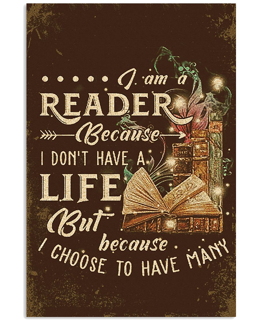 Librarian I Am A Reader 11x17 Poster