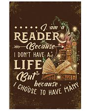 Librarian I Am A Reader 11x17 Poster front