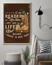 Librarian I Am A Reader 11x17 Poster lifestyle-poster-1