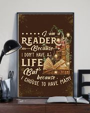 Librarian I Am A Reader 11x17 Poster lifestyle-poster-2