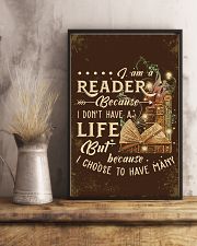 Librarian I Am A Reader 11x17 Poster lifestyle-poster-3