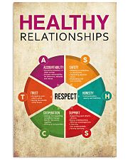 Social Worker Healthy Relationships 11x17 Poster front