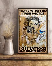 That's What I Do Photographer 11x17 Poster lifestyle-poster-3