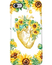 Cardiologists Sunflower Heart Phone Case i-phone-7-case
