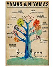 Yoga - Yamas and Niyamas 11x17 Poster front