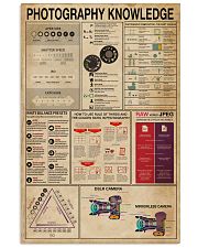 Photography Knowledge 11x17 Poster front