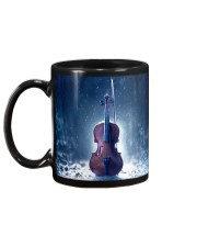 Violin And Winter Mug back