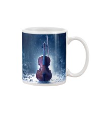 Violin And Winter Mug tile