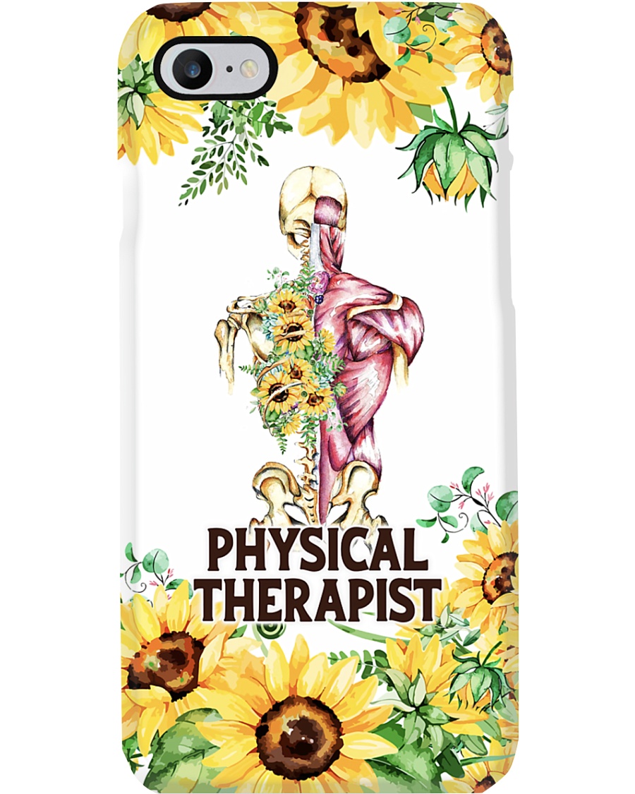 Physical Therapist Sunflowers Phone Case