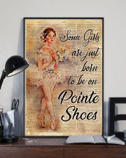 Ballet - Some girls are just born to be on pointe 11x17 Poster lifestyle-poster-2