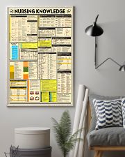 Nurse Nursing Knowledge Poster 11x17 Poster lifestyle-poster-1