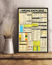 Nurse Nursing Knowledge Poster 11x17 Poster lifestyle-poster-3