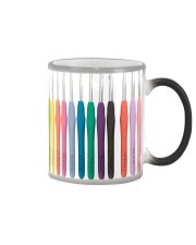 Crochet And Knitting - Colorful Crochet Hooks Color Changing Mug thumbnail