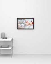 Phlebotomist - Heard the voice of the Lord saying 17x11 Poster poster-landscape-17x11-lifestyle-04