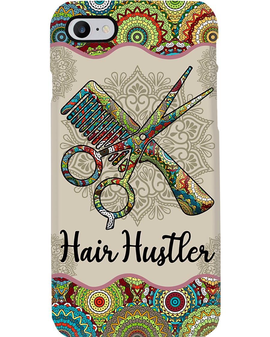 Hairdresser Hair Hustler Unique Pattern Phone Case