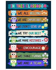Teacher We Are A Team 11x17 Poster front