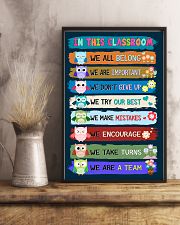 Teacher We Are A Team 11x17 Poster lifestyle-poster-3