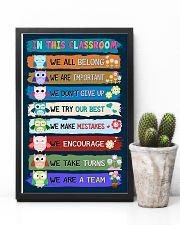 Teacher We Are A Team 11x17 Poster lifestyle-poster-8