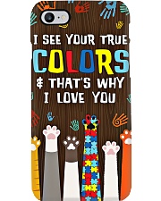 Autism Awareness I See Your True Colors Phone Case i-phone-7-case