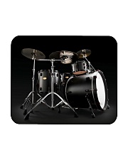Drummer - Black Drum Set Mousepad thumbnail