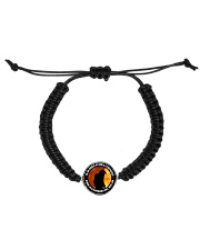 To The World My Son Is A Firefighter Cord Circle Bracelet thumbnail