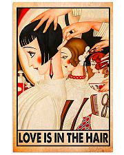Love In Hair Hairdresser 11x17 Poster front