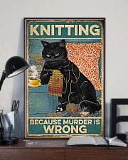 Crochet And Knitting - Murder Is Wrong 11x17 Poster lifestyle-poster-2