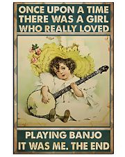 Girl Loved Playing Banjo 11x17 Poster front