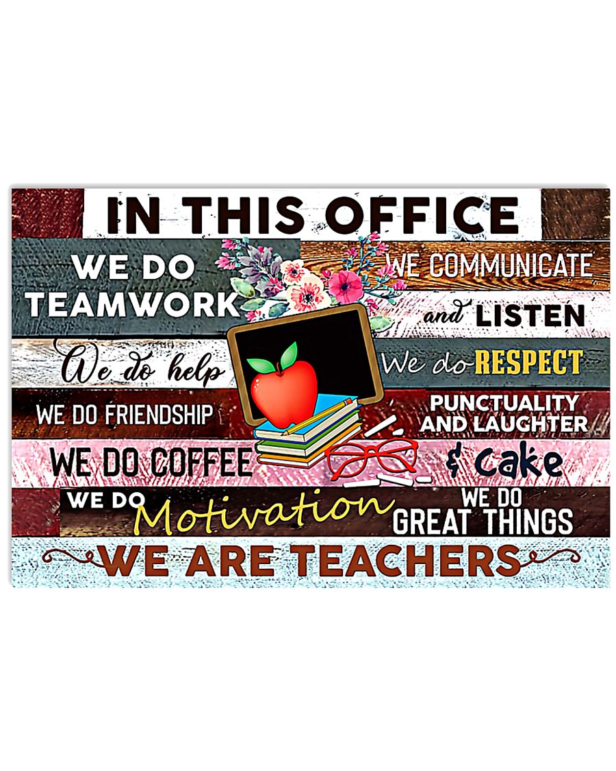 Teacher Periodic Table Of Human Emotions 17x11 Poster