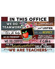 Teacher Periodic Table Of Human Emotions 17x11 Poster front