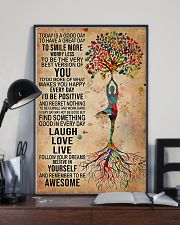 Yoga Today Is A Good Day 11x17 Poster lifestyle-poster-2