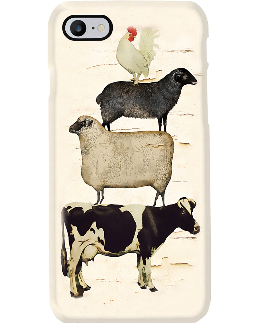Farmer Animals On The Farm Phone Case