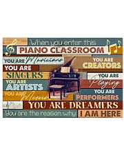 Pianist Piano Classroom 17x11 Poster front