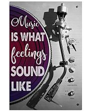 DJ Music Is What Feelings Sound Like 11x17 Poster front