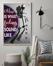 DJ Music Is What Feelings Sound Like 11x17 Poster lifestyle-poster-1