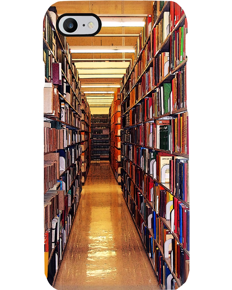 Librarian Library Image Phone Case