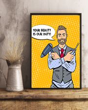 Hairdresser Your Beauty Is Our Duty 11x17 Poster lifestyle-poster-3