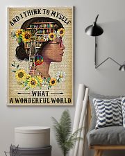 Library A Wonderful World 11x17 Poster lifestyle-poster-1