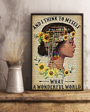 Library A Wonderful World 11x17 Poster lifestyle-poster-3