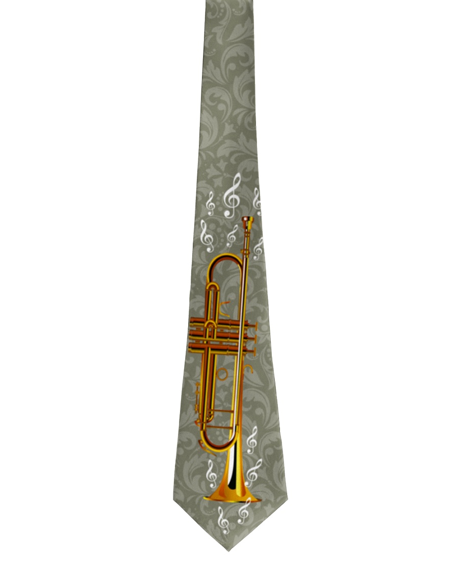 Trumpet Player Gift Tie