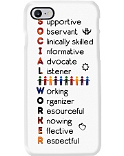 Social Worker Wording Phone Case i-phone-8-case