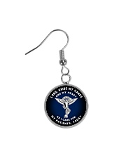 Chiropractic Lord guide my hands Circle Earrings thumbnail