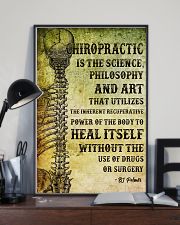 Chiropractic Is The Science Philosophy And Art 11x17 Poster lifestyle-poster-2