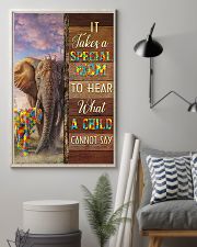 Autism Special Mom Hears What A Child Cannot Say 11x17 Poster lifestyle-poster-1