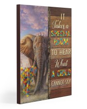 Autism Special Mom Hears What A Child Cannot Say 20x30 Gallery Wrapped Canvas Prints thumbnail